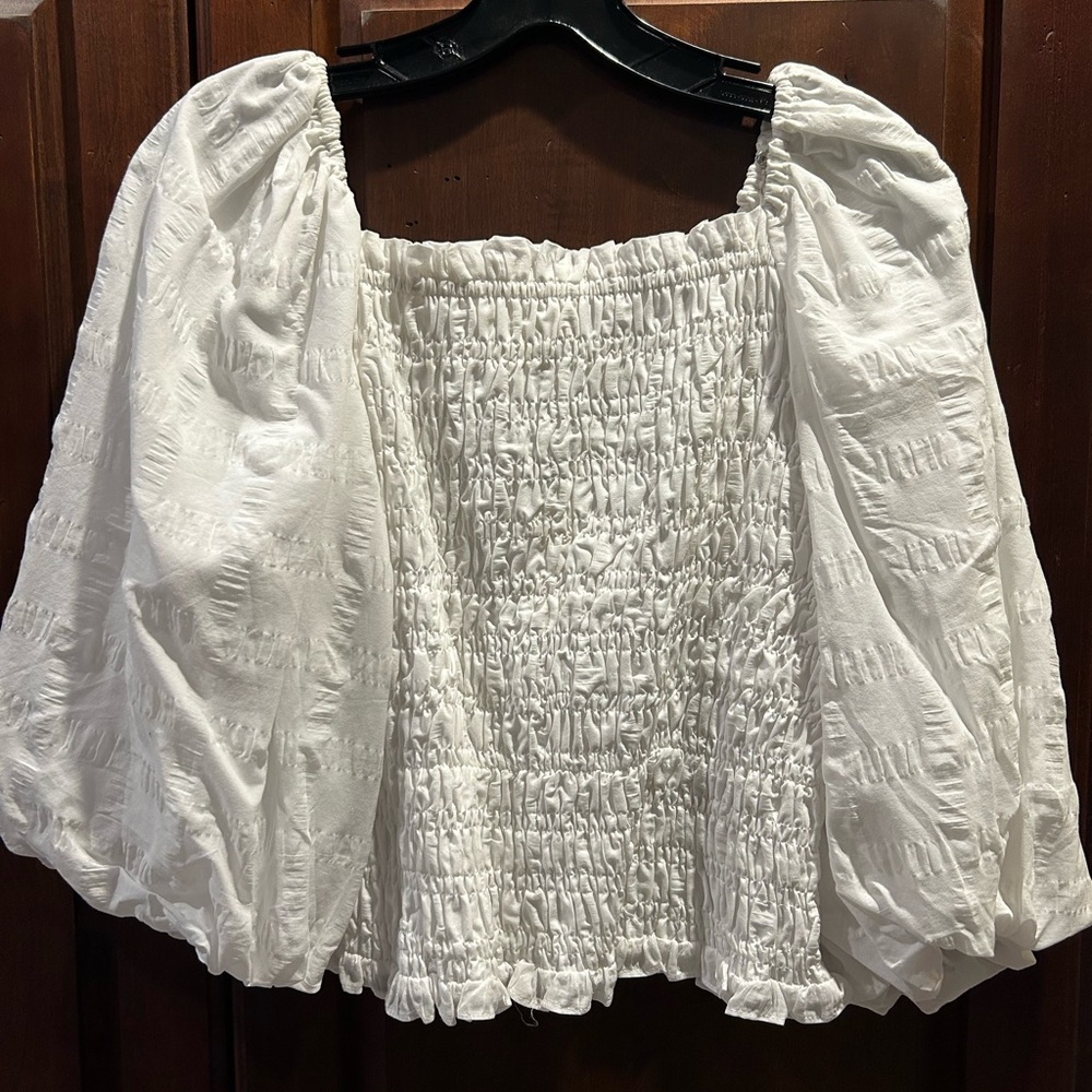 Maeve white top